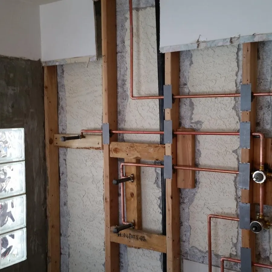 Copper pipe installation for Burst Pipe Repair in Hermon